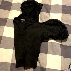 Black Wild Fable Crop Top